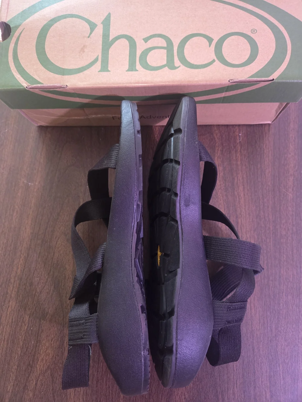 Men's Chaco Z1 Classic Sandals Size 12 Black New In Box